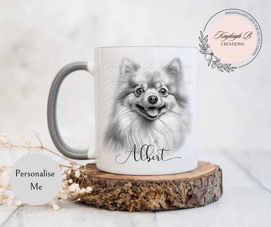 Pomeranian Dog Mug