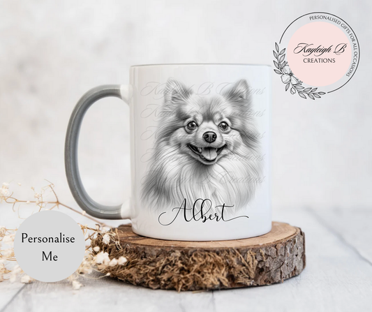 Pomeranian Dog Mug