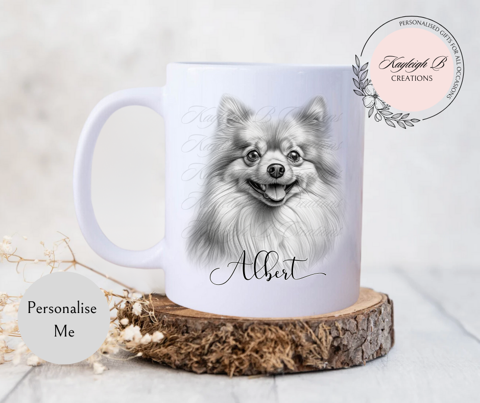 Pomeranian Dog Mug