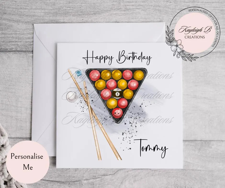 Sports Themed Birthday Cards