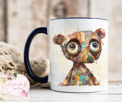 Quirky Bear Mug - I don't like Morning people, Mornings or people Mug