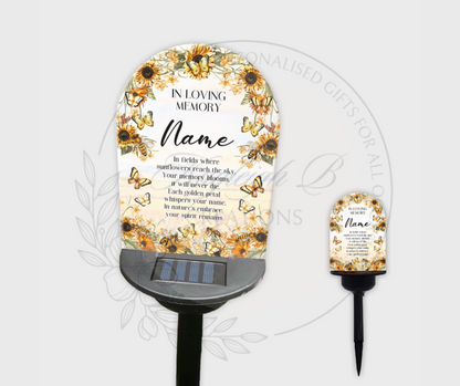 Memorial Solar Light