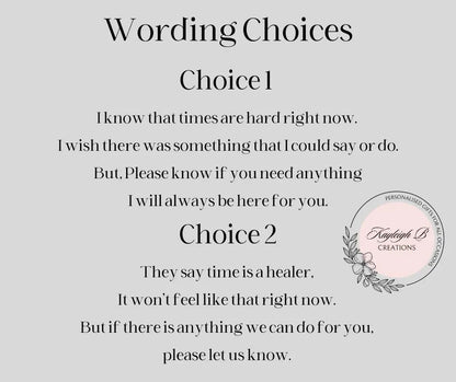 Sympathy Card, Bereavement Card, Condolence, Death, Loss, Grieving, Card, Blank Inside